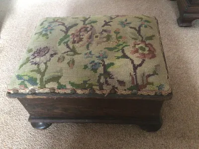Items for sale
– Edwardian footstool £10