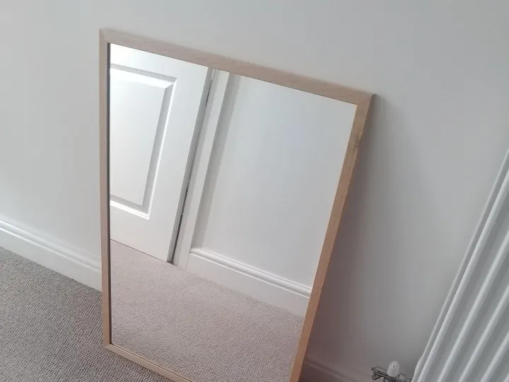 Items for sale &ndash; Habitat oak frame mirror (new) 53cm by 74cm &pound;10