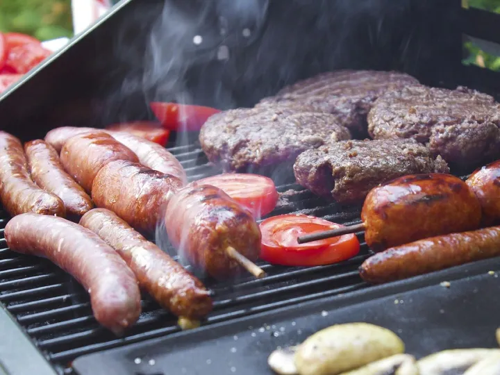Bbq, food, grill, meat, summer, barbecue, roast