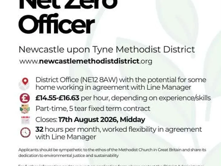 Net Zero Officer Advert