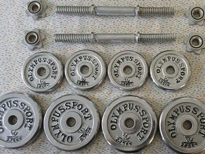 Items for sale
– Olympus Sport Chrome Adjustable Dumbbell Set (16kg Total) £20.00