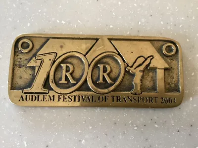 Items for sale &ndash; Festival of Transport brass badge 12345