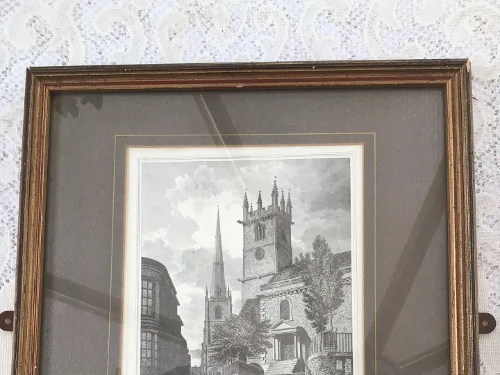 Items for sale &ndash; Framed Print of St Julians and St Alkmunds Shrewsbury &pound;19.99
