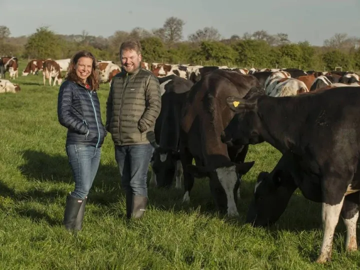 Bronwen and Francis Percival Neals Yard Dairy & Writer