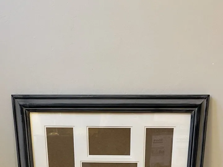Items for sale
– Distressed wood Multi frame £40
