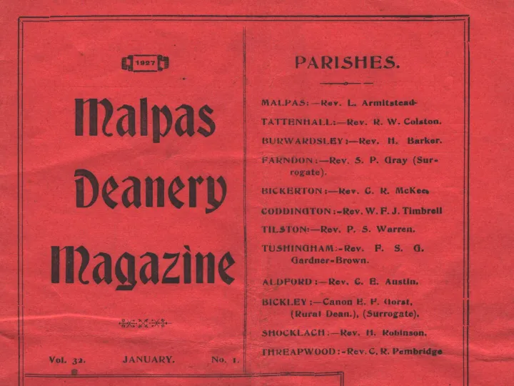 Deanery Mag