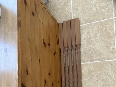Items for sale
– Mahogany wood stair spindles £15