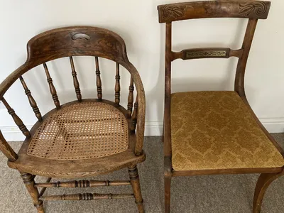 Items for sale &ndash; 2 antique chairs &pound;15 each or 2 for &pound;25
