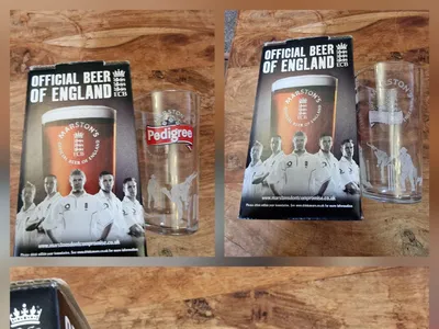 Items for sale
– Unused Cricket Beer Glass in box. £8