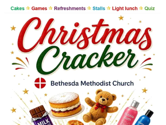 2026 Bethesda Christmas Cracker Poster