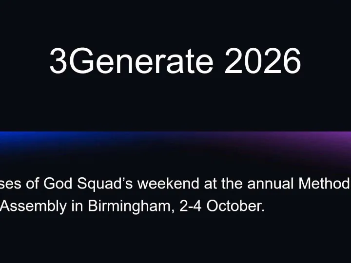 3Generate &ndash; 2026