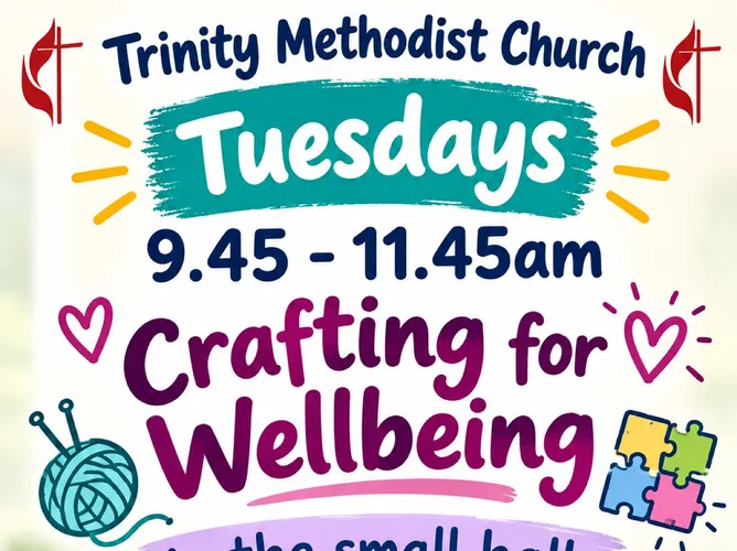 Crafting For Wellbeing Tuesdays