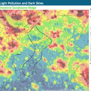 Dark Skies map for NCA62