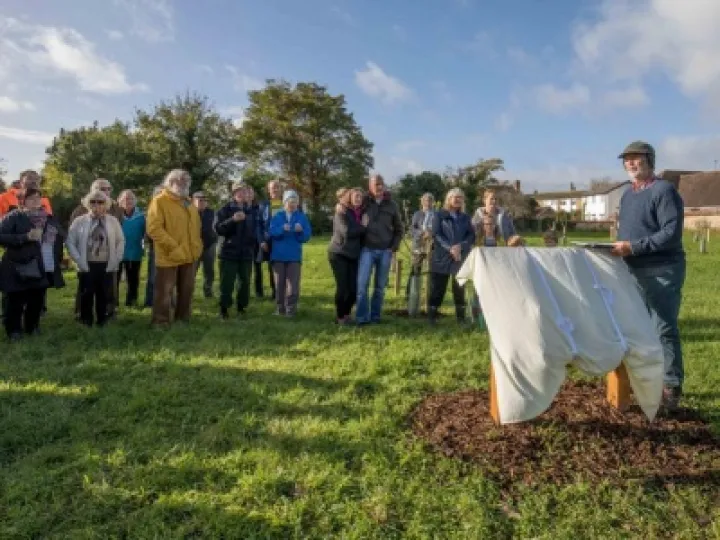 David Greaves Opens Orchard