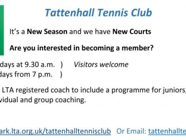 New Season Tennis Ad 1