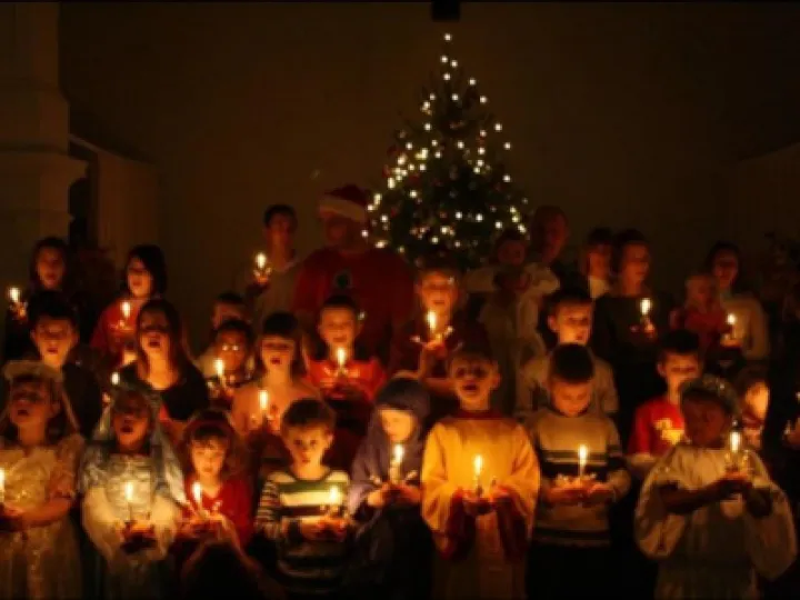 Carol singing group