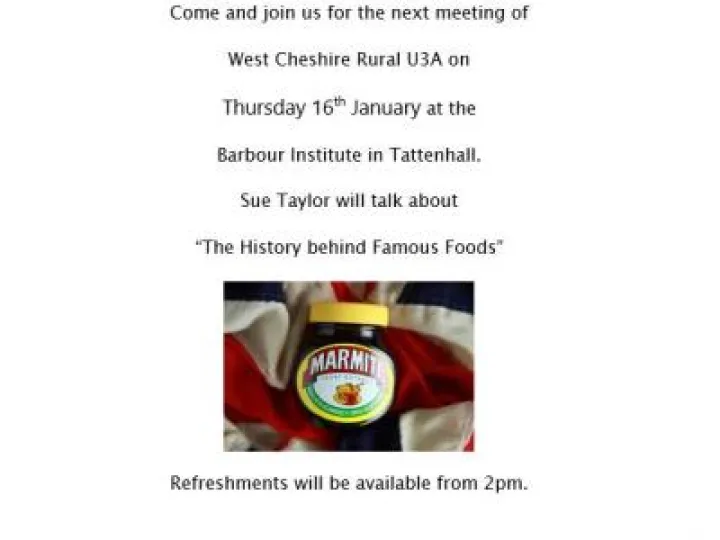 U3A Jan 2020