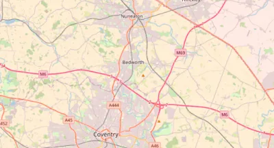Map showing the location of Poole Bay