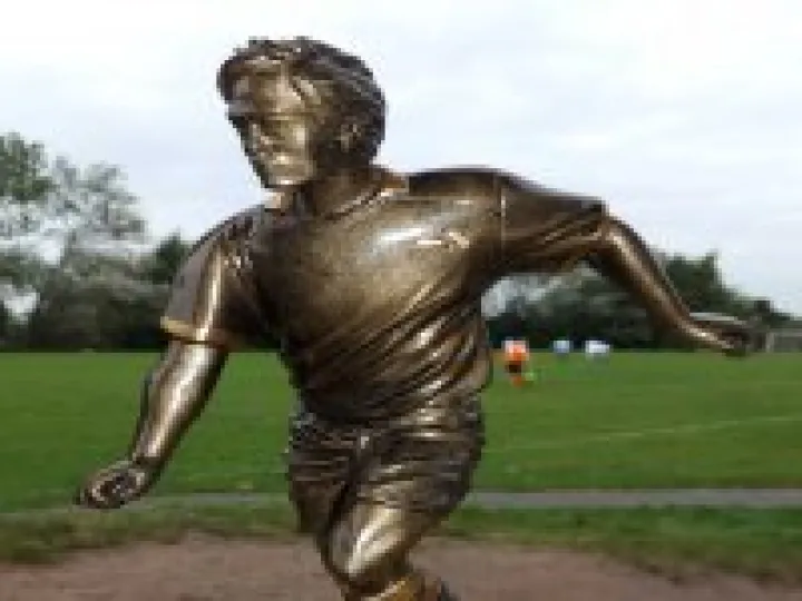 Audlem FC Man of the Match trophy