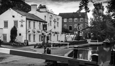 Audlem Locks, by Iain Miller