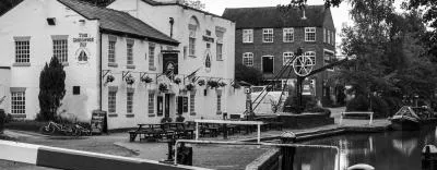 Audlem Locks, by Iain Miller