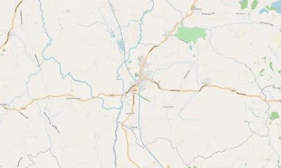 Map showing the location of Audlem Methodist Church