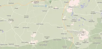 Map showing the location of Wantage & Abingdon