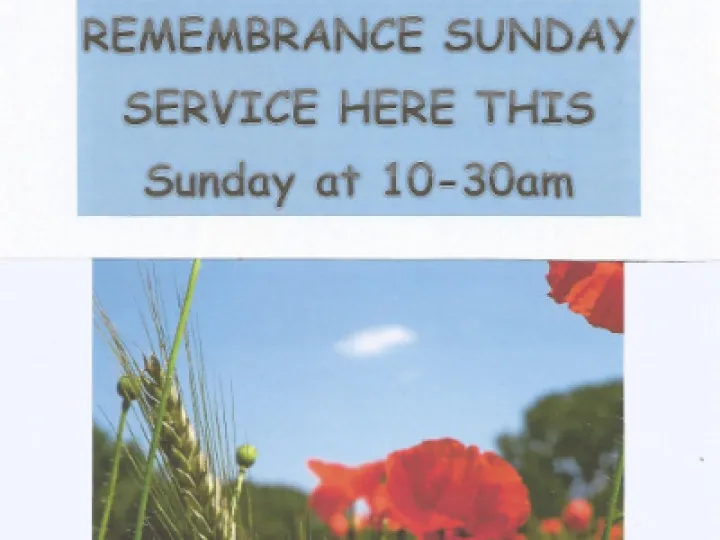 Remembrance Sunday Poster