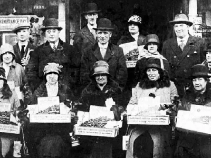 Poppy Appeal Historical Image