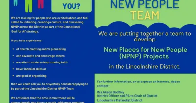 NPNP Team Recruitment flier