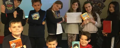 hug a book