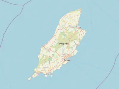 Map showing the location of Methodist Isle of Man