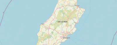 Map showing the location of Methodist Isle of Man