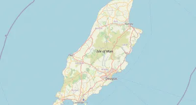 Map showing the location of Methodist Isle of Man