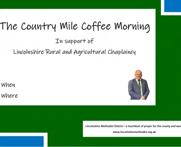 Coffee morning flyer