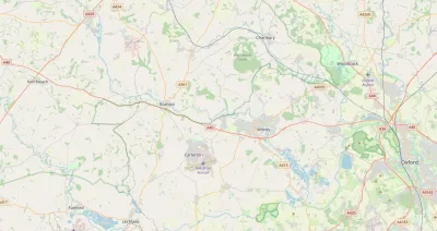 Map showing the location of West Oxfordshire Methodist Circuit