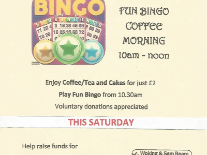 Fun Bingo This Saturday