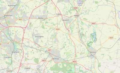 Map showing the location of Trinity Circuit