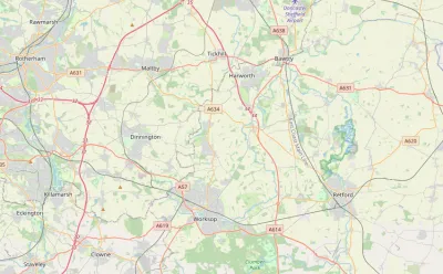 Map showing the location of Trinity Circuit