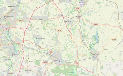 Map showing the location of Trinity Circuit