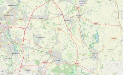 Map showing the location of Trinity Circuit