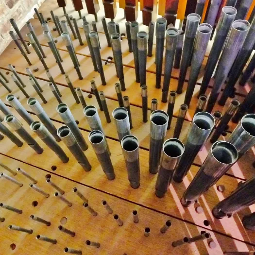 The open part of the Organ &ndash; known at the "Great" Organ"