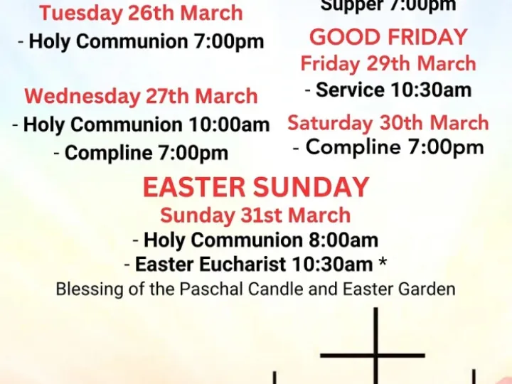 Holy Week 2024