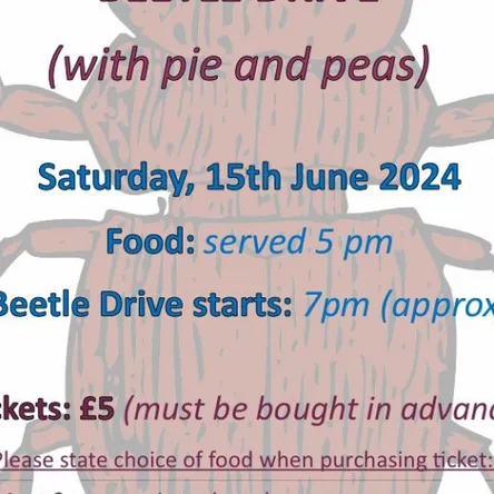 Beetle Drive & Supper June 2024