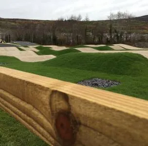 Landscaping work BMX track