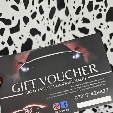 Big D-Tailing Gift Vouchers