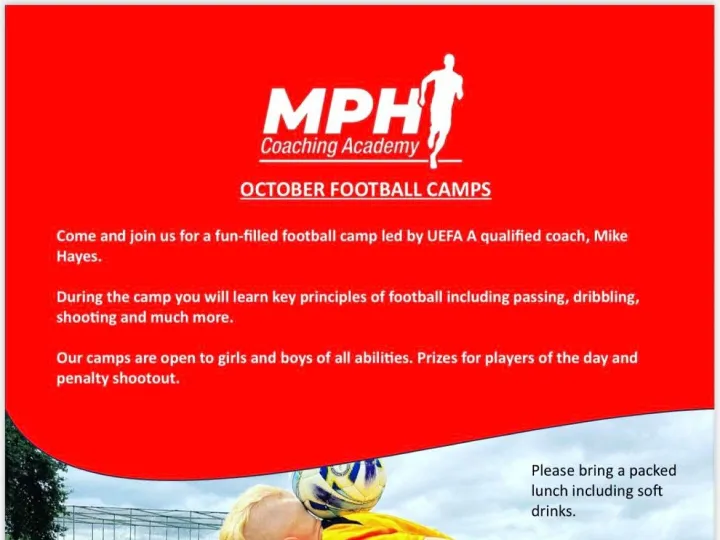 October Football Camp