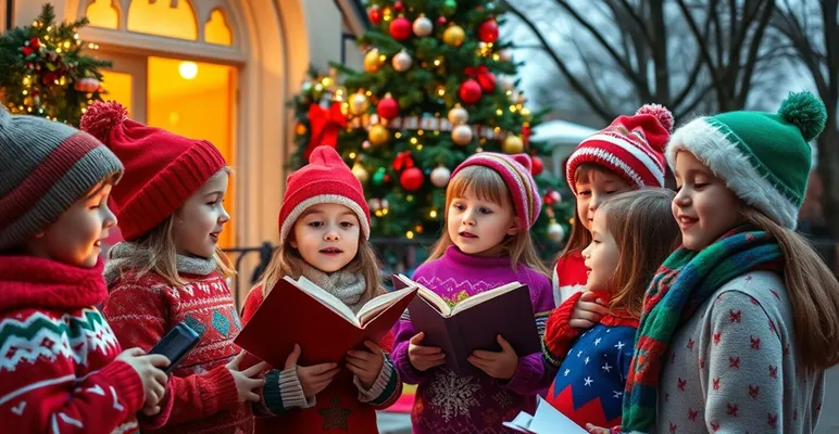 Carols round the tree