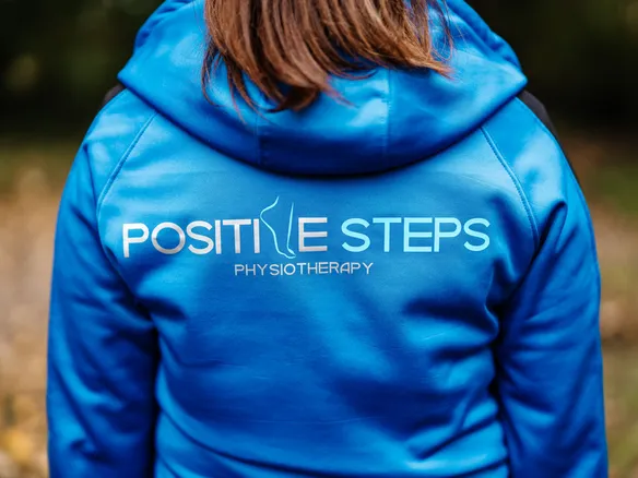 Logo On Back of Hoodie