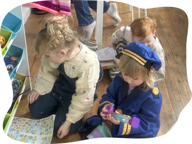 Toddler Playtime Room Scene